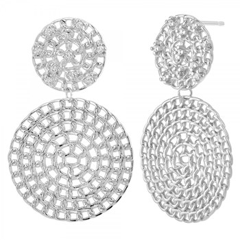 SC Crystal earrings adorned with Zirconium