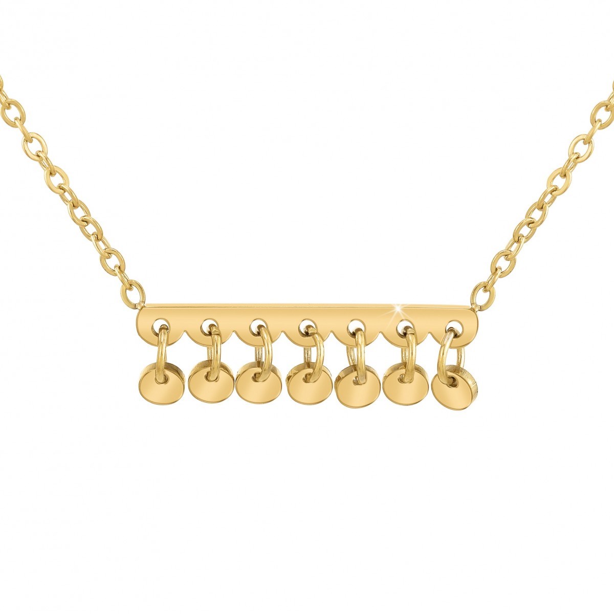 Collier SC Bohème en acier inoxydable