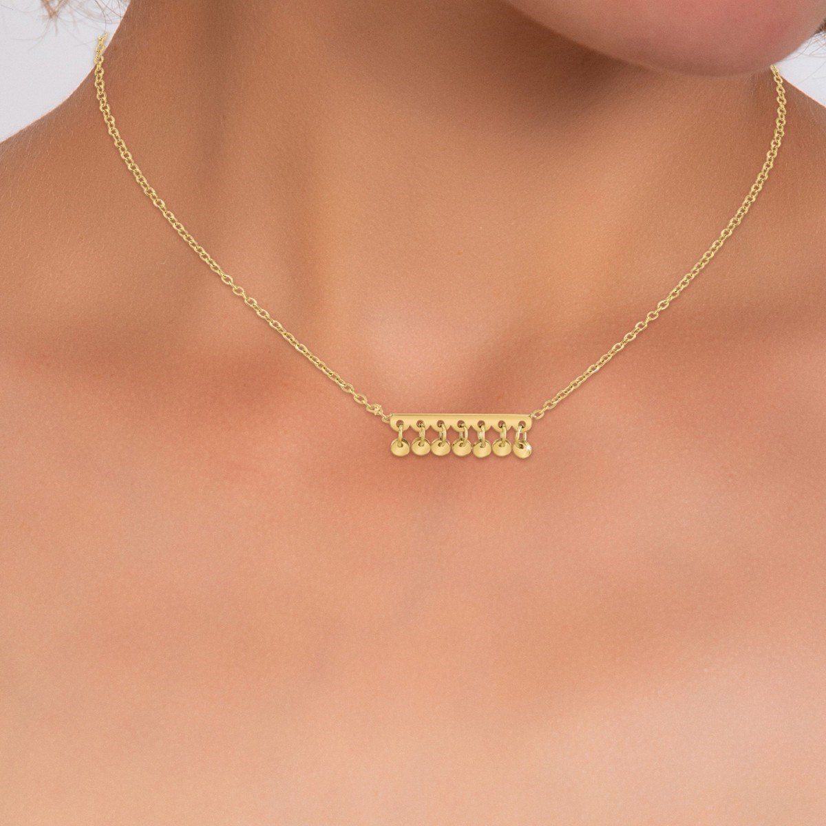 Collier SC Bohème en acier inoxydable - vue 2