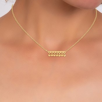 Collier SC Bohème en acier inoxydable