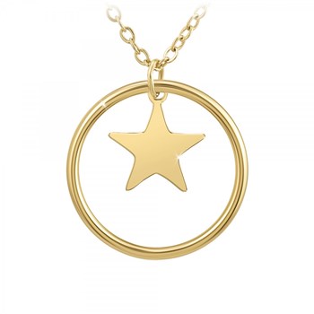 Collier étoile SC Bohème en acier inoxydable