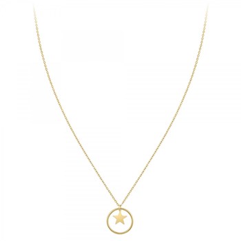 Collier étoile SC Bohème en acier inoxydable