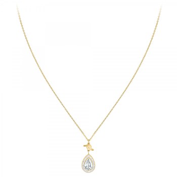 SC Crystal necklace with sparkling crystals