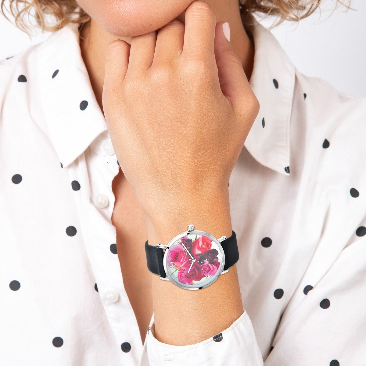 Montre Amalia roses SC Crystal - vue 2