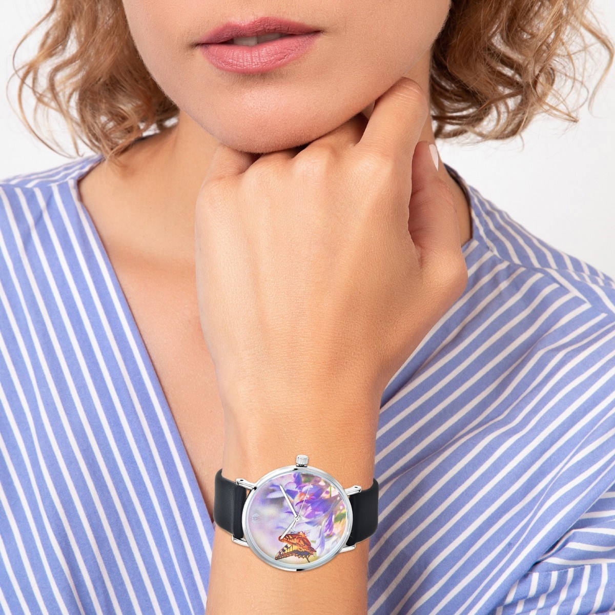 Montre Clémence papillon SC Crystal - vue 2