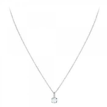 SC Kristallen halsketting met fonkelende kristallen