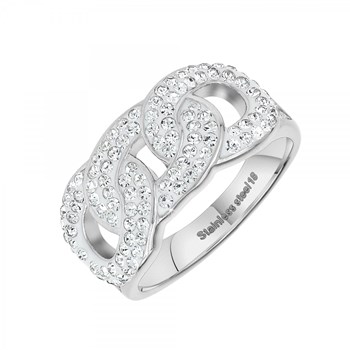 Bague SC Crystal ornée de Cristaux scintillants