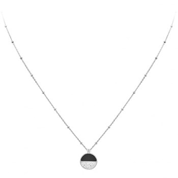 SC Kristallen halsketting met fonkelende kristallen