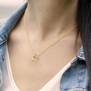 Bohemian SC necklace with sparkling crystals