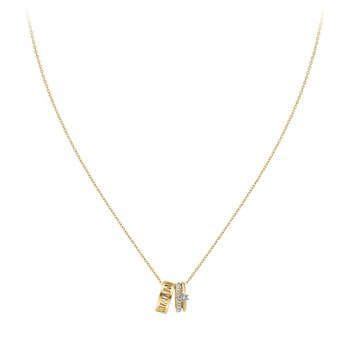 Bohemian SC necklace with sparkling crystals