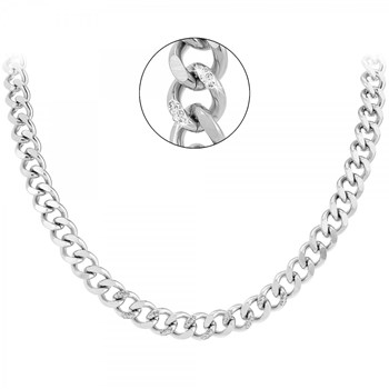 SC Crystal necklace with sparkling crystals