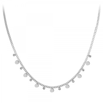 SC Crystal necklace with sparkling crystals
