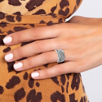 Bague SC Crystal ornée de Zirconium