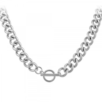 SC Kristal roestvrijstalen halsketting