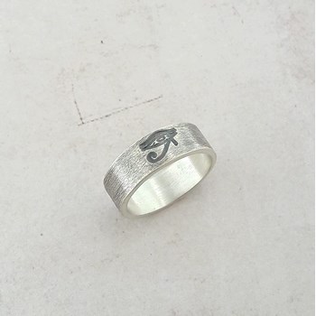 Bague Ethnique Oeil D'Horus Argent 925