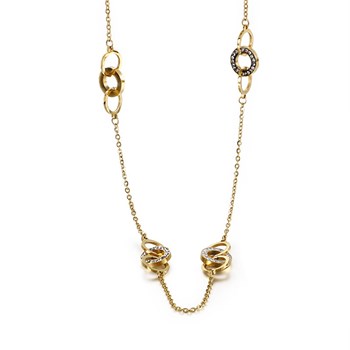 ELISE multi-ring necklace