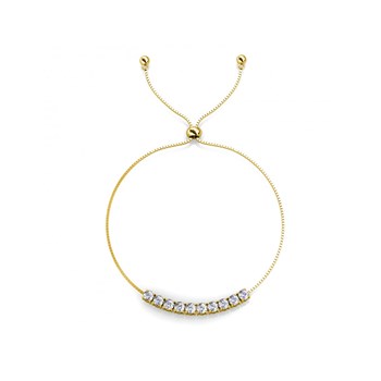 Crystal Mia armband - Goud en Kristal