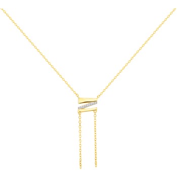 Collier Y en Plaqué Or