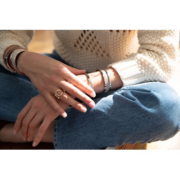 Bague ouverte en Acier
