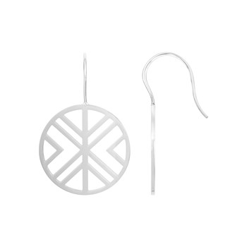 Boucles d'oreilles pendantes en Acier