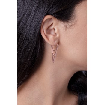 Boucles d'oreilles pendantes en Acier