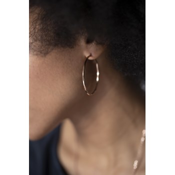 Créoles Jessica en Acier