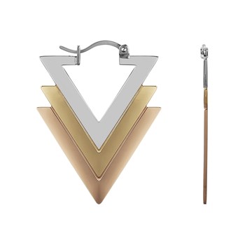 Boucles d'oreilles pendantes en Acier