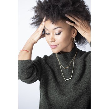 Collier multi-chaînes en Acier