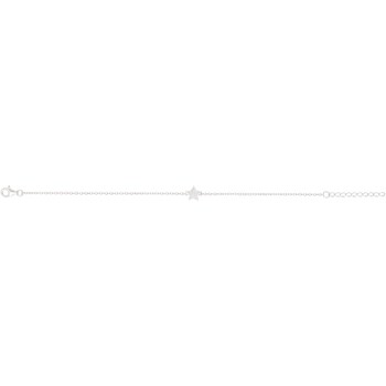 Bracelet souple en Argent avec oxyde de zirconium blanc