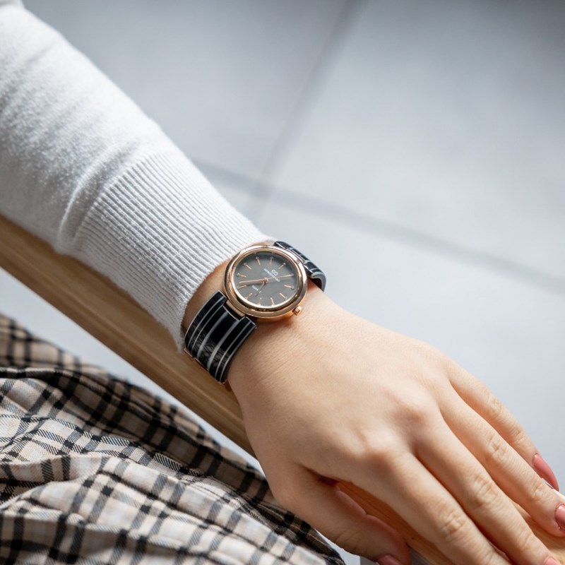 Sublime Montre Femme Métal et Plastique Strass GIORGIO - vue 2