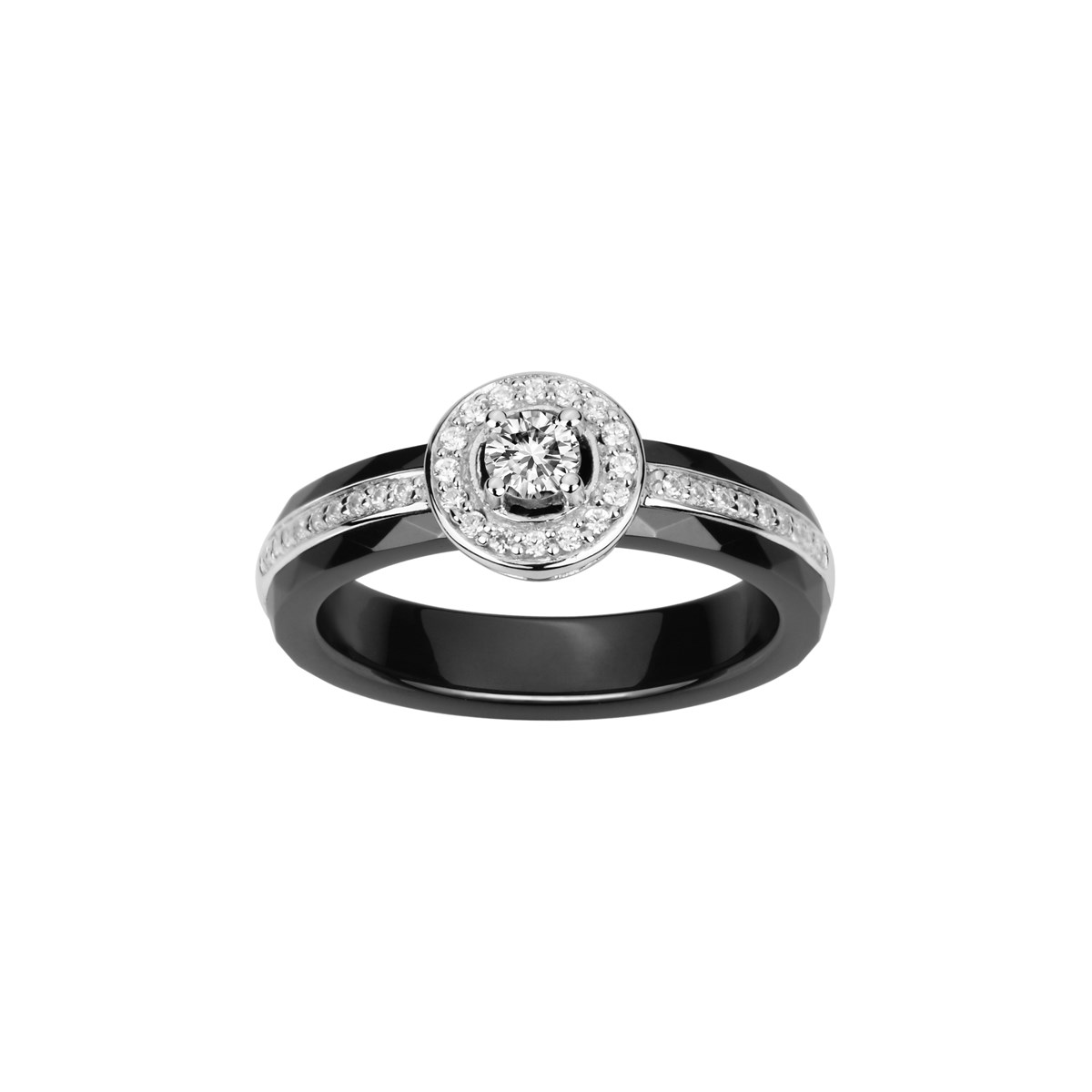 Bague Raelynn en Argent avec oxyde de zirconium blanc