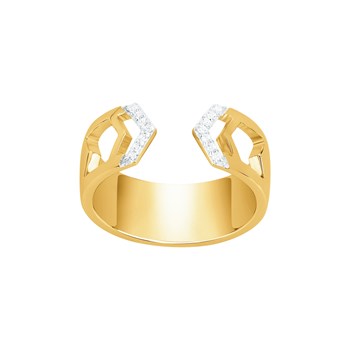 Bague ouverte en Plaqué Or