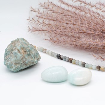 Serena bracelet in Amazonite stones