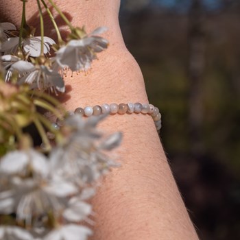 Serena armband met Botswana Agaat stenen