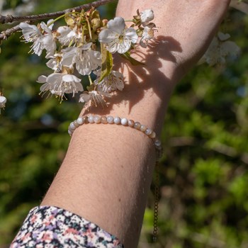 Serena armband met Botswana Agaat stenen