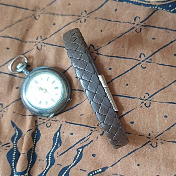 Bracelet en cuir homme marron Milo fait main