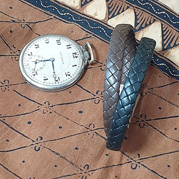 Bracelet en cuir homme noir Milo fait main