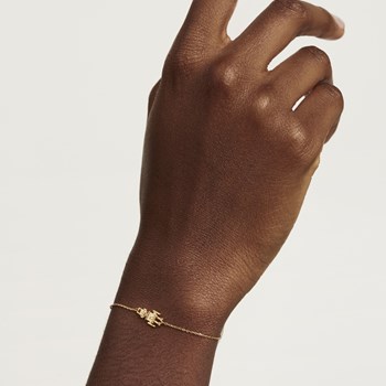 Bracelet PDPaola Super Future Robert plaqué or