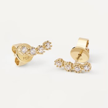 Boucles d'Oreilles Pdpaola Motion White Tide
