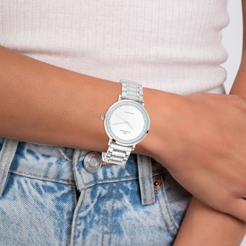 Elegant Lou watch adorned with sparkling SC Crystal