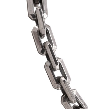 Bracelet Homme Argent Maille Facettée