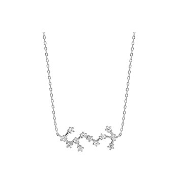 Collier Constellation Scorpion - Argent