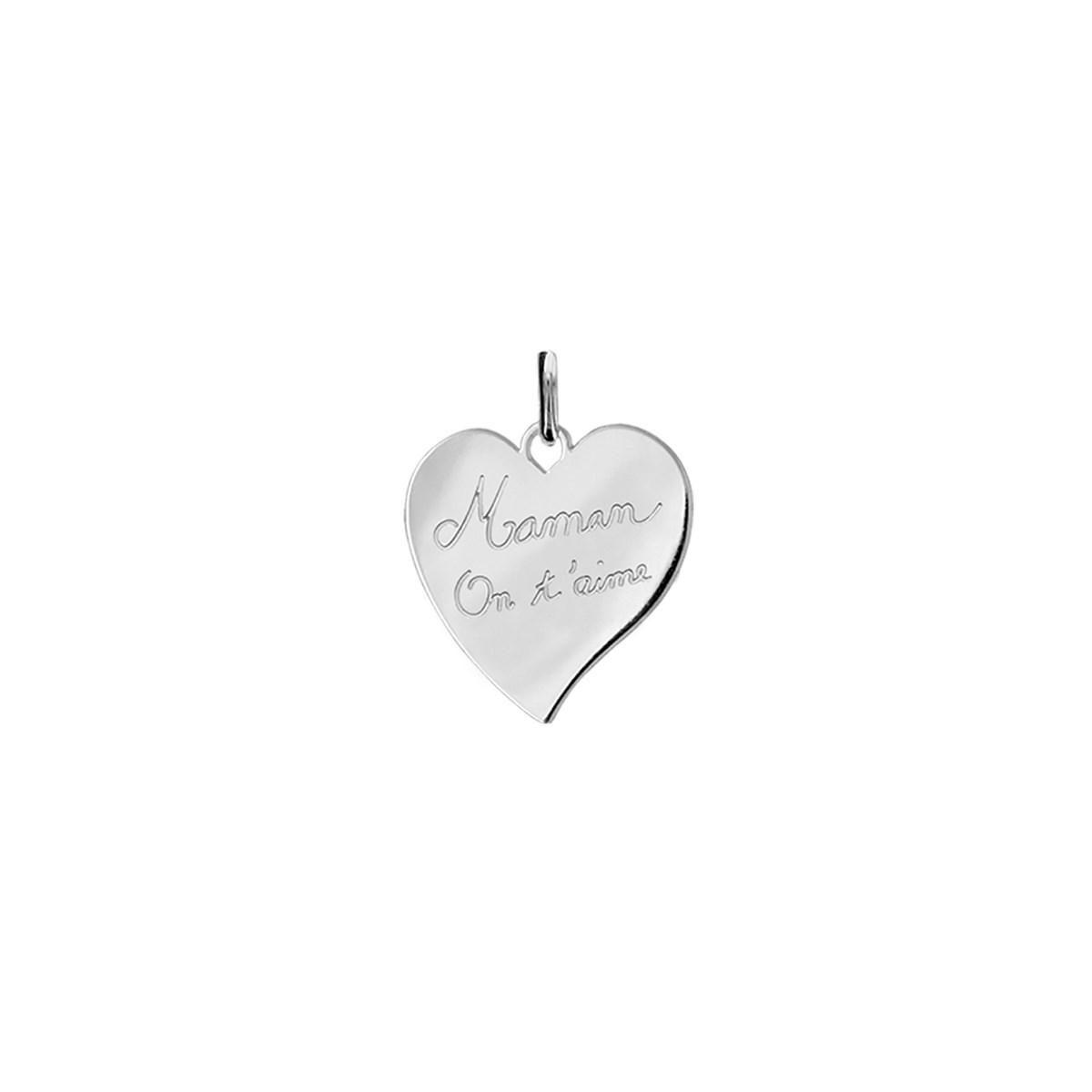 Pendentif coeur - Argent