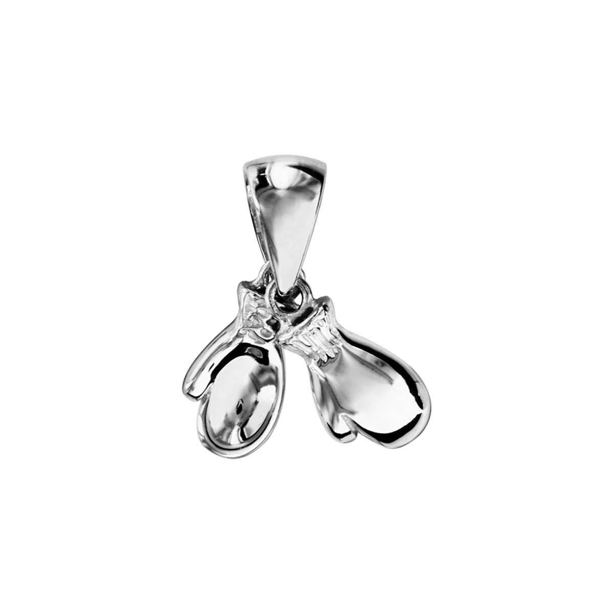 Pendentif Gants de boxe - Argent