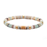Bracelet Perles Heishi Amazonite