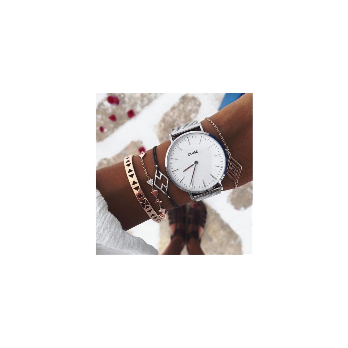 Montre Cluse - Boho chic Mesh - vue 5