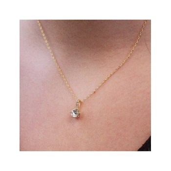 Birth Stone Pendants - Gold and Crystal