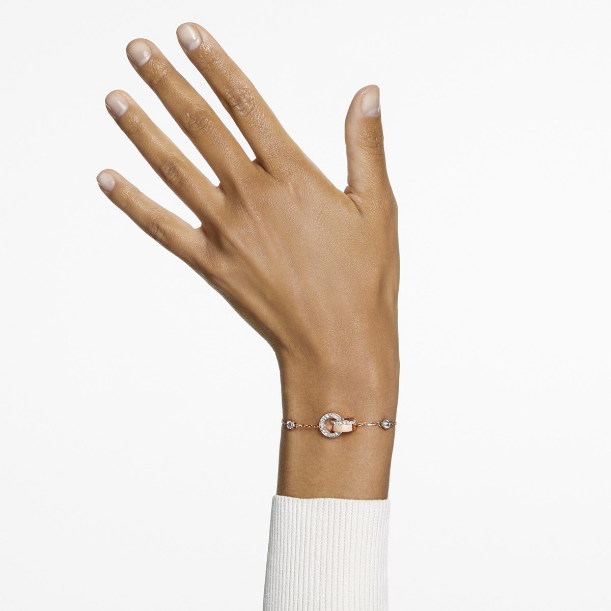 Bracelet Swarovski Hollow rosé - vue 2