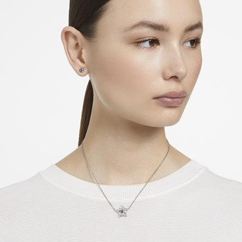 Collier Swarovski Stella bleu