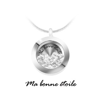 Mijn gelukssterrenketting versierd met fonkelende kristallen van SC Crystal